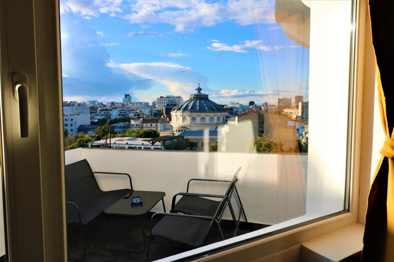 Athenee Palace Apartment - Panoramic View Terrace & Balcony - Free Minibar Bucharest Luaran gambar