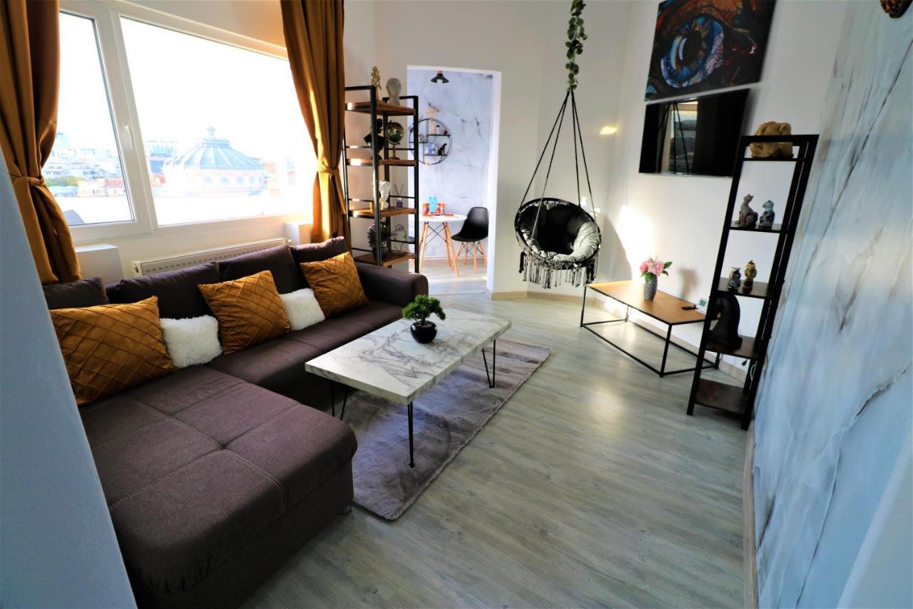 Athenee Palace Apartment - Panoramic View Terrace & Balcony - Free Minibar Bucharest Luaran gambar