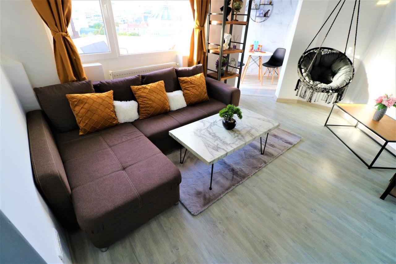 Athenee Palace Apartment - Panoramic View Terrace & Balcony - Free Minibar Bucharest Luaran gambar