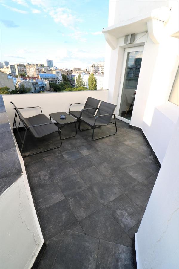 Athenee Palace Apartment - Panoramic View Terrace & Balcony - Free Minibar Bucharest Luaran gambar